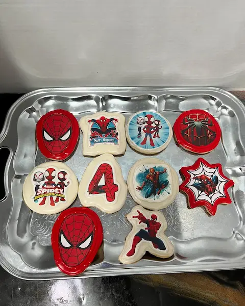 Biscuits de Spiderman
