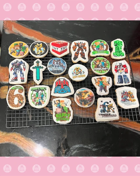 Biscuits Minecraft et Transformers