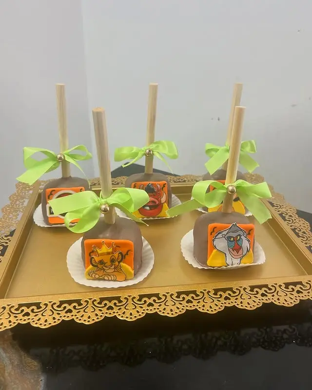 Cakepops du Roi Lion 2