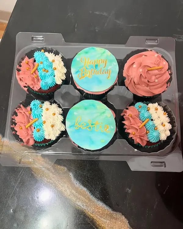 Cupcakes ciel et fantaisie