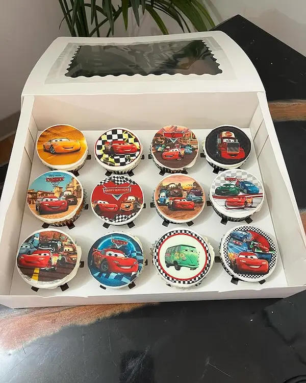 Cupcakes de Cars