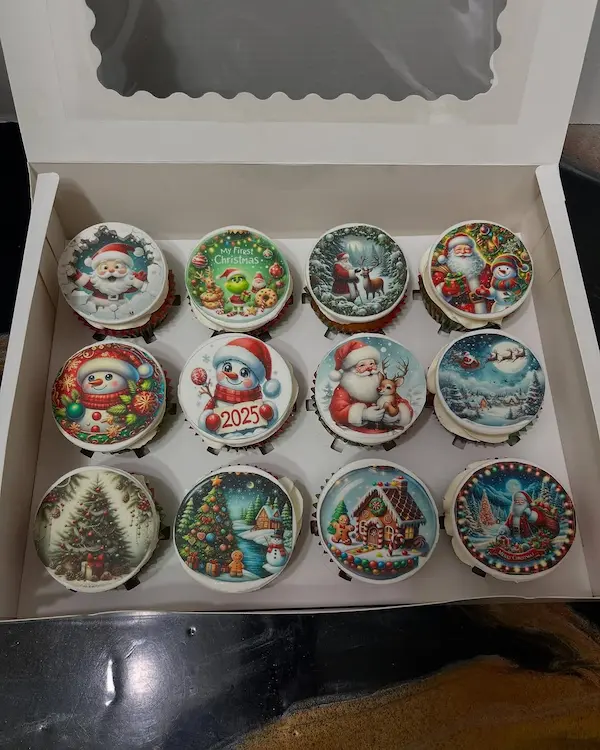 Cupcakes de Noël